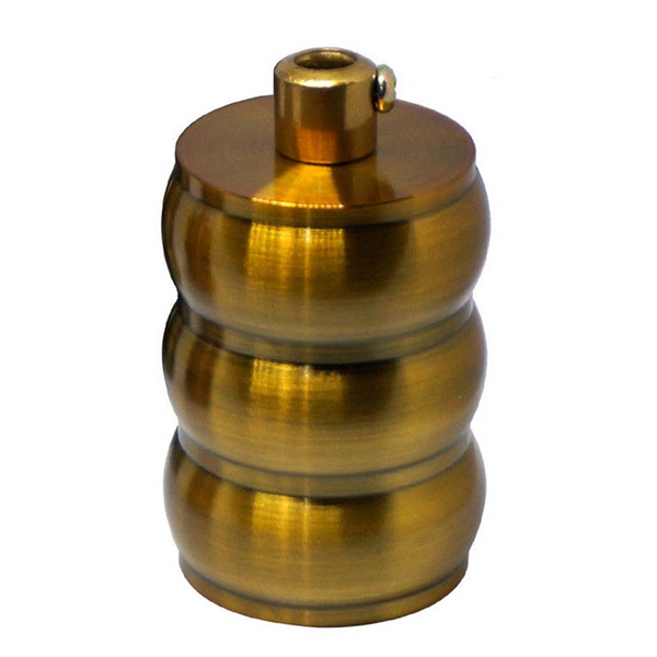 Yellow Brass Vintage Industrial Lamp Light Bulb Holder Antique Retro Edison ES E27 Fitting~2949