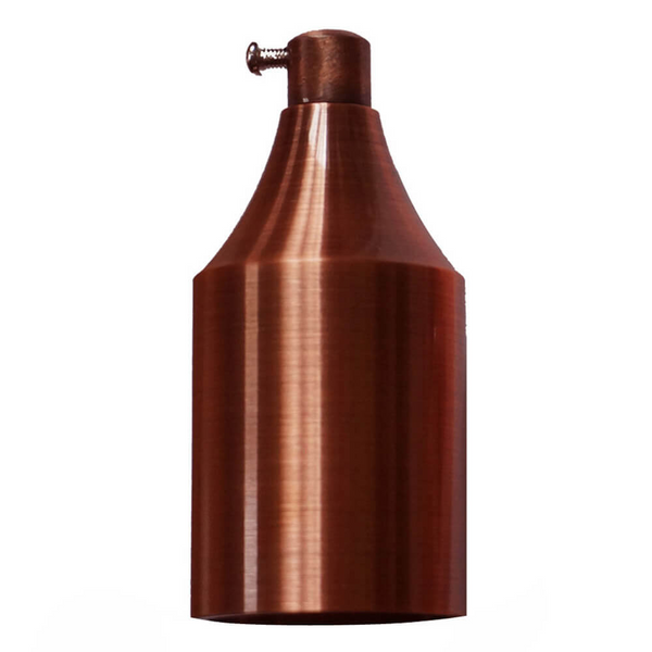 Copper ES E27 Lamp Bottle Shape Antique Bulb Holder~2973