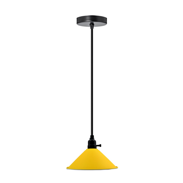 Modern Ceiling Yellow Pendant Light Lamp Shade Chandelier~3175