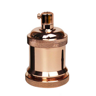 Rose Gold E27 Metal Lamp/Bulb Holder Ideal for Vintage Edison Filament Bulbs Antique metal~2929