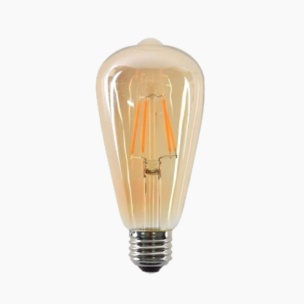 ST64 E27 4W Dimmable Vintage LED Retro Classic Filament Bulbs~3210