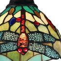 CHLOE Lighting EMPRESS Dragonfly Tiffany Style Chandelier