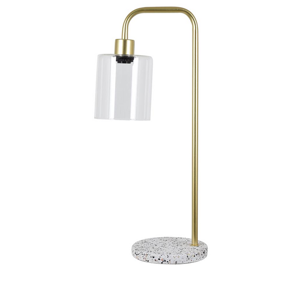 Keesee Gold And Terazzo Task Lamp