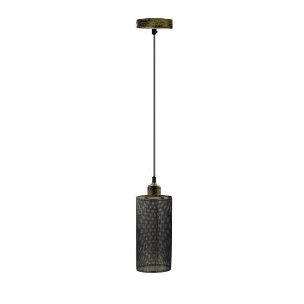 Drum Cage Pendant Lights Hanging Lamp E26 Ceiling Light Fixtures~1152