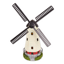 Solar Light-Up Lighthouse Windmill Garden Decor