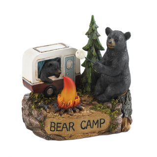 Bear Camp Light-Up Figurine