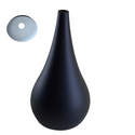 Industrial vintage Tear Drop Black Color Beat Style pendant shade E27 holder~3978