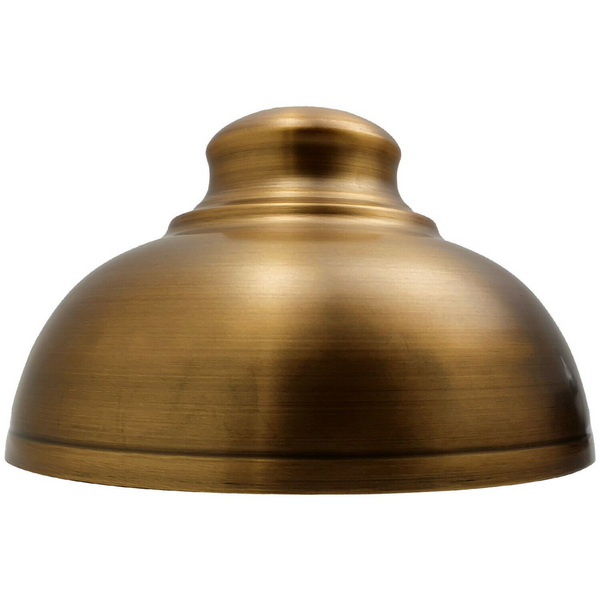 Vintage Industrial Yellow Brass Pendant LampShade Modern Metal Retro Style~2574