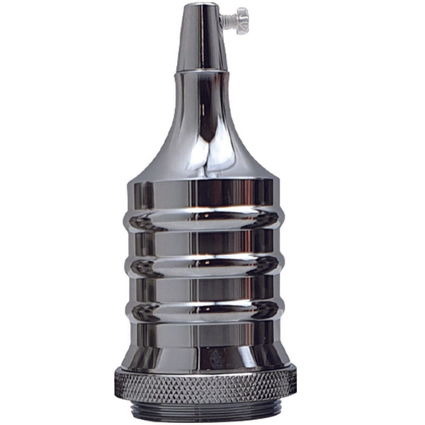 E27 Brass shiny Vintage Retro Industrial Style Lamp Holder~2498