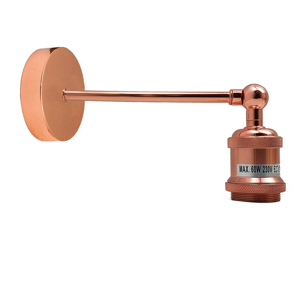 Industrial Retro Adjustable Wall Lights Vintage Style Sconce Lamp Fitting Kit UK~2246