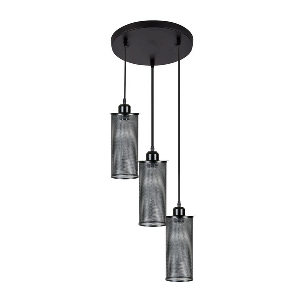 Modern Vintage Industrial Retro Loft Cluster Ceiling Lamp Shade Pendant Light UK~2148