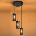 Modern Vintage Industrial Retro Loft Cluster Ceiling Lamp Shade Pendant Light UK~2148