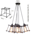 Vintage Industrial Retro Ceiling Light Cage Loft Chandelier Pendant Light Lamp~2143