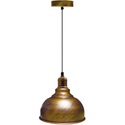 Pendant Lamp Industrial Lamp Dome Brushed Copper Hanging Lamp~1854