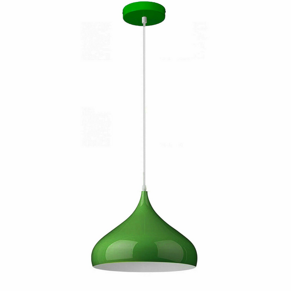 Modern Green Vintage Pendant Lamp Shade Industrial Hanging Ceiling Lighting~1512