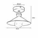 Ceiling Light Round Cone Down Lights Bathroom Kitchen Living Room Ceiling Lamp~1349