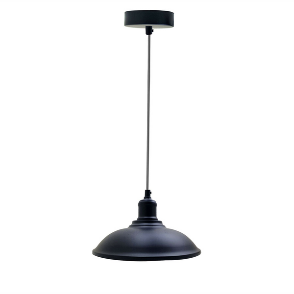 Vintage Pendant Light Shade Metal Lamp Ceiling Lights Brushed Metal Lampshade~1307