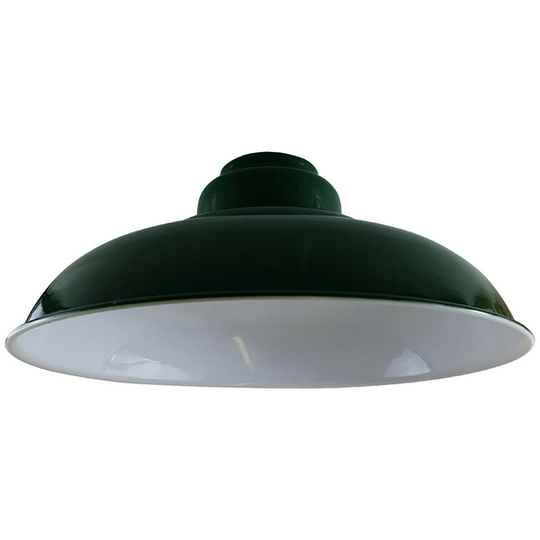 Green Colour Gloss Modern Metal Indoor Home Light Lampshade~1085