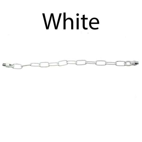 Light Chain for Ceiling Pendant lights chandeliers 38mm x 16mm - White~1048