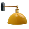 Yellow Modern Retro Style Glossy Wall Sconce Wall Light Lamp Fixture~3450