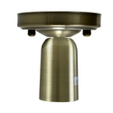 Vintage Retro Ceiling Light Modern Industrial Metal Flush Mount E27 Ceiling Lamp Green Brass Holder UK ~ 3530