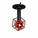 Black Modern Industrial Retro Vintage Style Pipe Cage Wall Light Wall Lamp Fixture ~ 3531