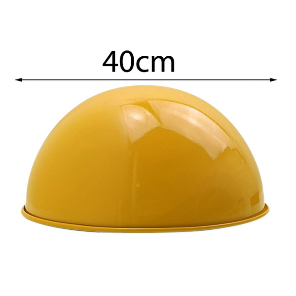 Dome Yellow 40cm Wide Lampshade Ceiling Light Shade Pendant Lights Fixture~3655
