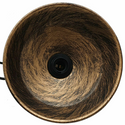 Industrial Vintage New Pendant Ceiling Light 26cm Bowl Shade Brushed Copper E27Uk Holder~3726