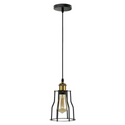Industrial Cage Pendant Light Hanging Lamp Ceiling Light Fixture~1421