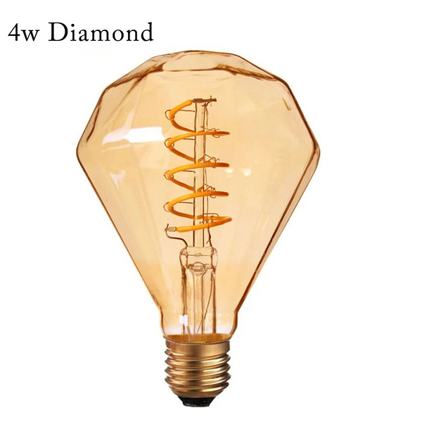 LED Bulbs 4W Decorative Light Bulbs E26 LED Filament Bulb Edison Lights~1158