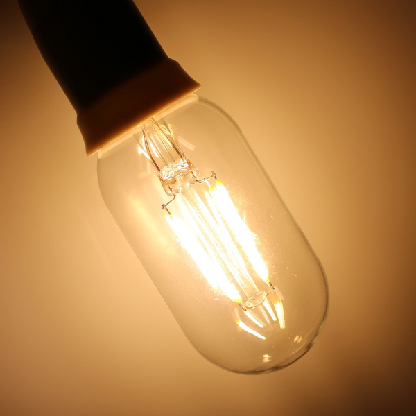 T45 4W LED Edison Bulb Warm White Dimmable E26 Vintage LED Filament Light Bulb~1047