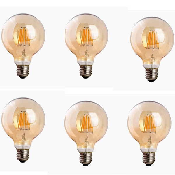 G95 E27 8W LED Globe Vintage LED Retro Light Bulbs~3219