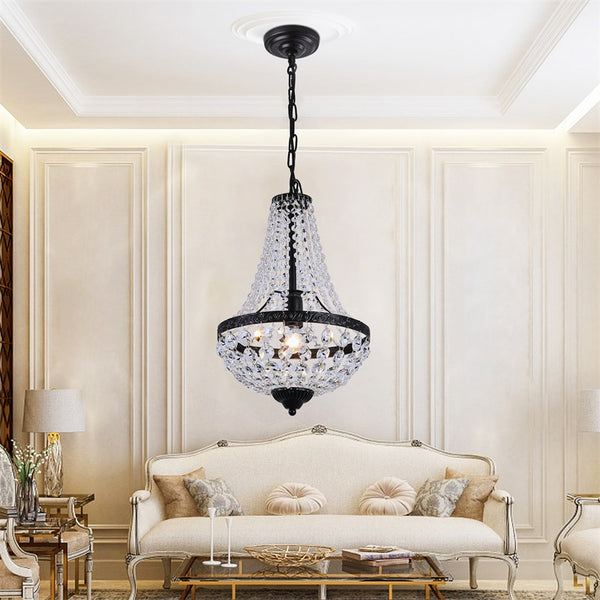 Modern Crystal Luxury Chandelier Nordic Decor Lamp Led Pendant Light 
