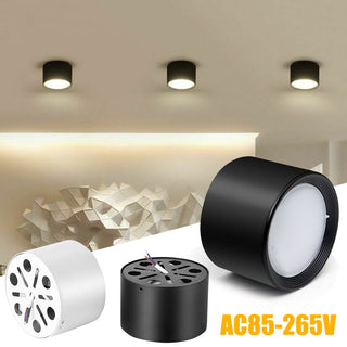5W 7W 12W LED COB Downlight AC85-265V Adjustable Angle Recessed Ceiling Lamp Indoor Home Lighting Spotlight - Simply Light Fixtures