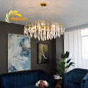 Modern Luxury Crystal Chandeliers Lighting Nordic Led Ceiling Chandelier Lamp