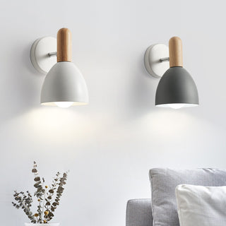 Wall Lamp Light  Interior External Sconces The Living Room For Home Lighting Nordic Vintage Wood Bed Or Corridor With Wire Lamp - Simply Light Fixtures