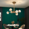 Crystal Led Chandeliers G9 Lustre Nordic Modern Ceiling Pendant Lamp Hanging Light Fixture 