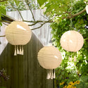 LED Round Solar Decorative Lantern Hanging Festival Garden Yard Lighting - Simply Light Fixtures