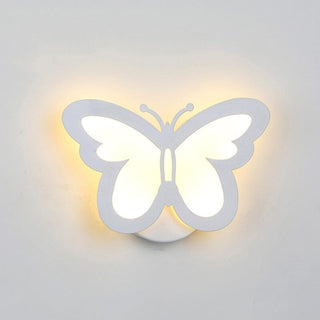 Butterfly Leaf Wall Light LED Aluminum Wall Light Rail Project Square LED Wall Lamp 220v Simply Light Fixtures Butterfly United States 10-18W|Warm White (2700-3500K)