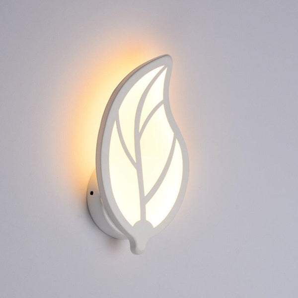 Butterfly Leaf Wall Light LED Aluminum Wall Light Rail Project Square LED Wall Lamp 220v Simply Light Fixtures leaf United States 10-18W|Warm White (2700-3500K)