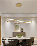 Modern Ceiling Lamp Decor Living Room Chandeliers Led Simple Luminaire Pendant Light Lamp Florarium Fixtures Musical Note Simply Light Fixtures 