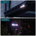 Powerful Solar Powered Led Wall Light Outdoor Motion Sensor Waterproof IP65 Lighting for Garden Path Garage Yard Street Lamps Simply Light Fixtures 
