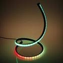 RGB Coil Table Lamp Lighting Taupe Orpheus 