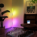 Spiral RGB Color Floor Lamp Home Decor Sangria Apricot 